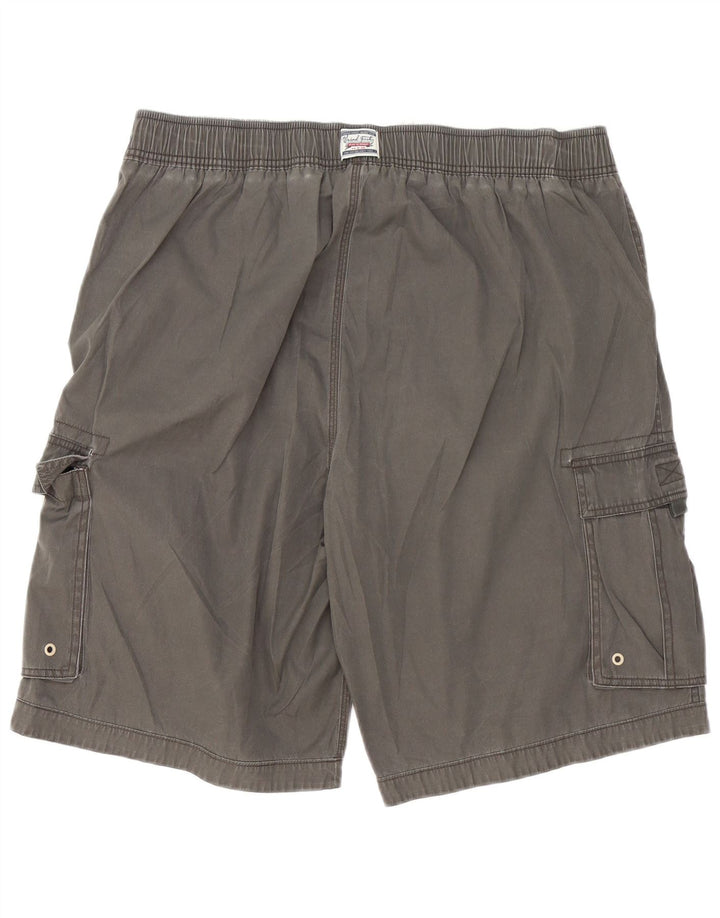 WEIRD FISH Bañador tipo cargo para hombre XL Gris Poliéster