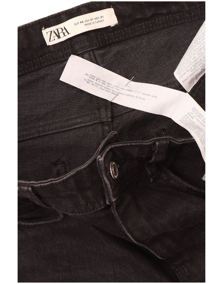 Zara Jeans Slim para Mujer EU 40 Medium W31 L29 Algodón Negro