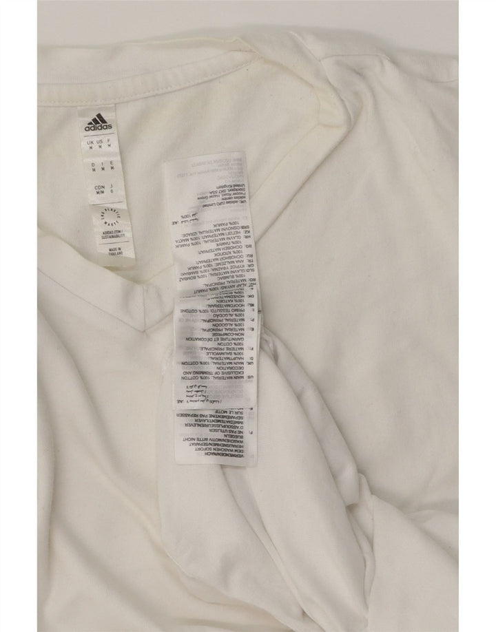 ADIDAS Camiseta Hombre Top Medium Blanco Algodón