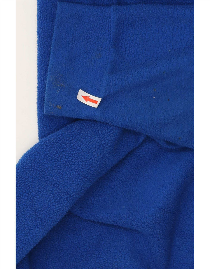 Fila Jersey de forro polar con cuello y cremallera para hombre IT 52 Poliéster azul grande