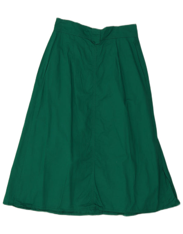 Prisma Falda Acampanada de Cintura Alta para Mujer UK 12 Medium W26 Verde