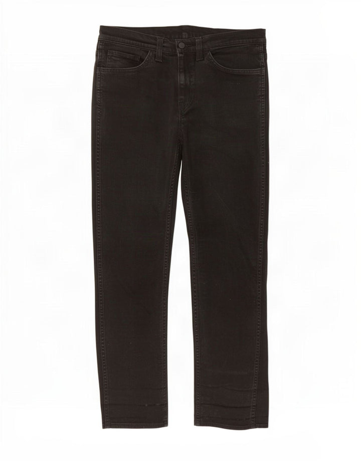 Levi's Hombre 511 Slim Jeans W32 L32 Algodón Negro