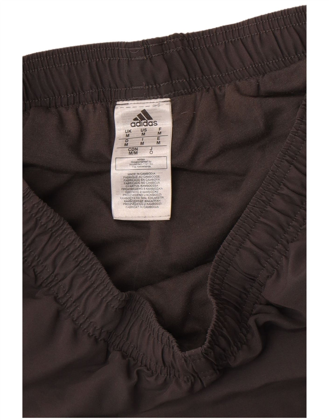 Adidas Hombre Pantalones De Chándal Joggers Gris Medio Poliéster