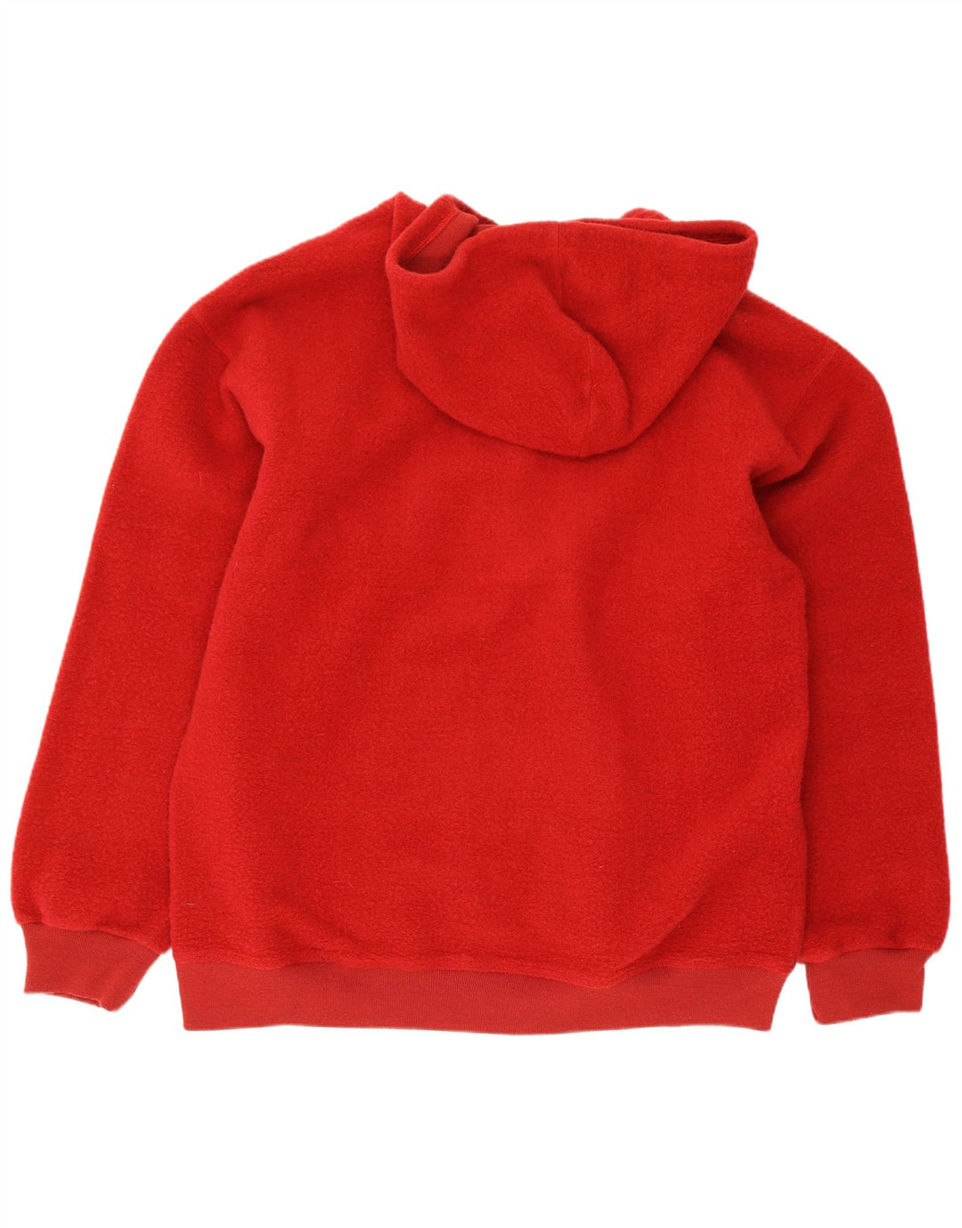 Jantzen - Jersey de forro polar con capucha y cuello con botones para hombre, talla grande, color rojo