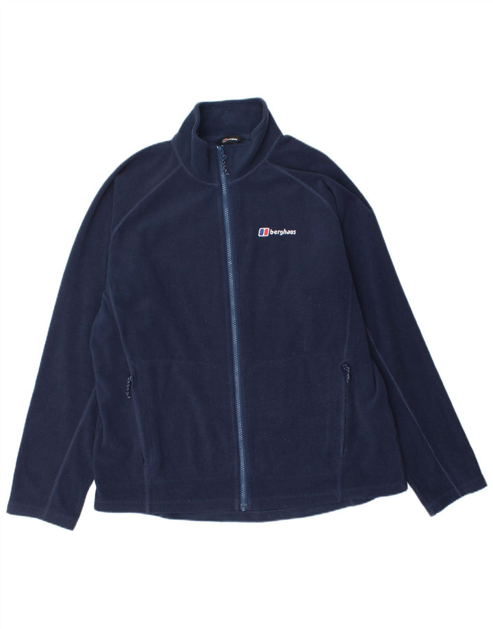 Berghaus Chaqueta polar para hombre UK 40 Large Poliéster azul marino