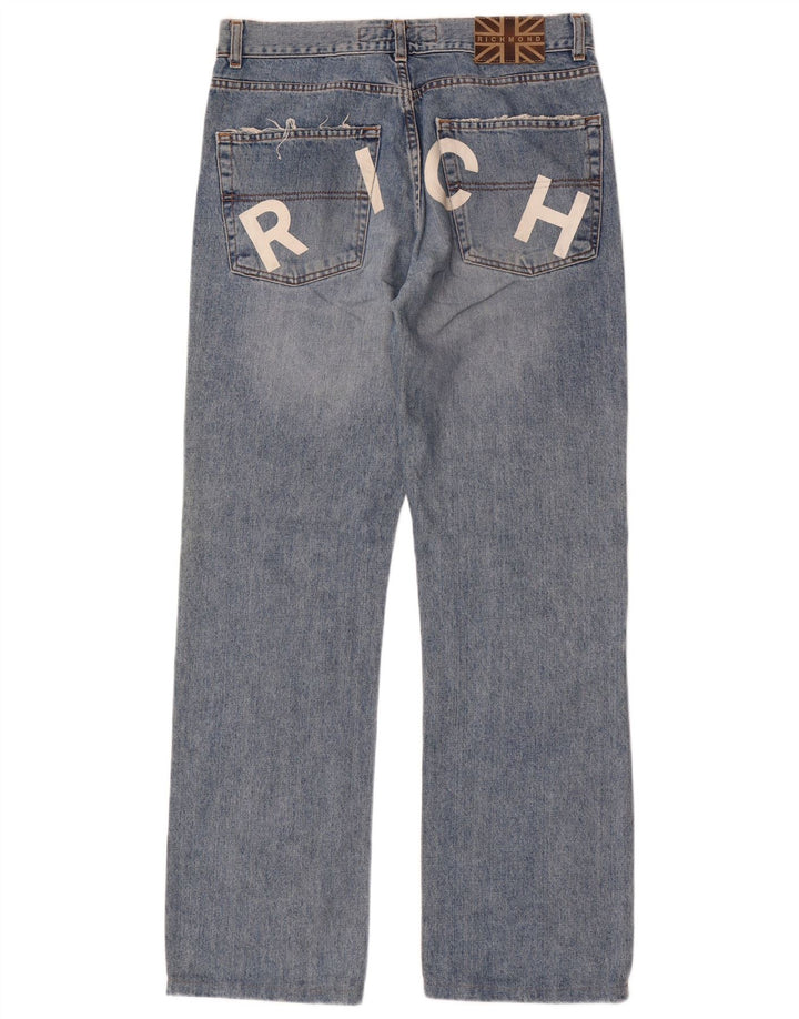 Vaqueros rectos para hombre Richmond W32 L32 Algodón azul