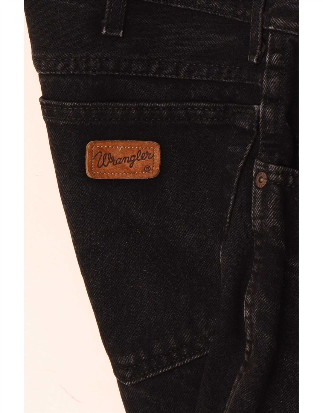 Wrangler Vaqueros rectos para hombre W32 L29 Black