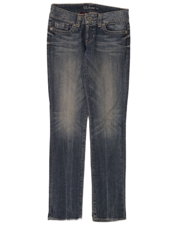 Vaqueros Guess Mujer Cintura Baja Slim W30 L34 Algodón Azul