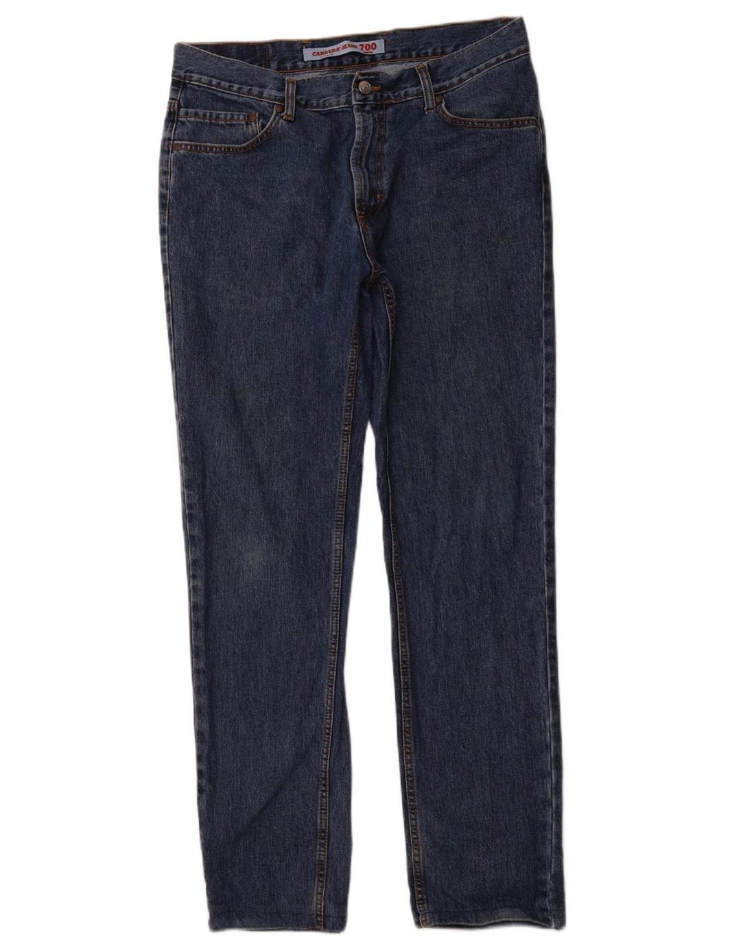 CARRERA Jeans rectos 700 para hombre IT 50 Large W34 L30 Azul marino Algodón