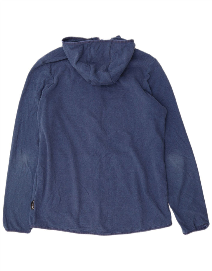 Jack Wolfskin Chaqueta superior de chándal con capucha para hombre UK 40 Medium Azul marino
