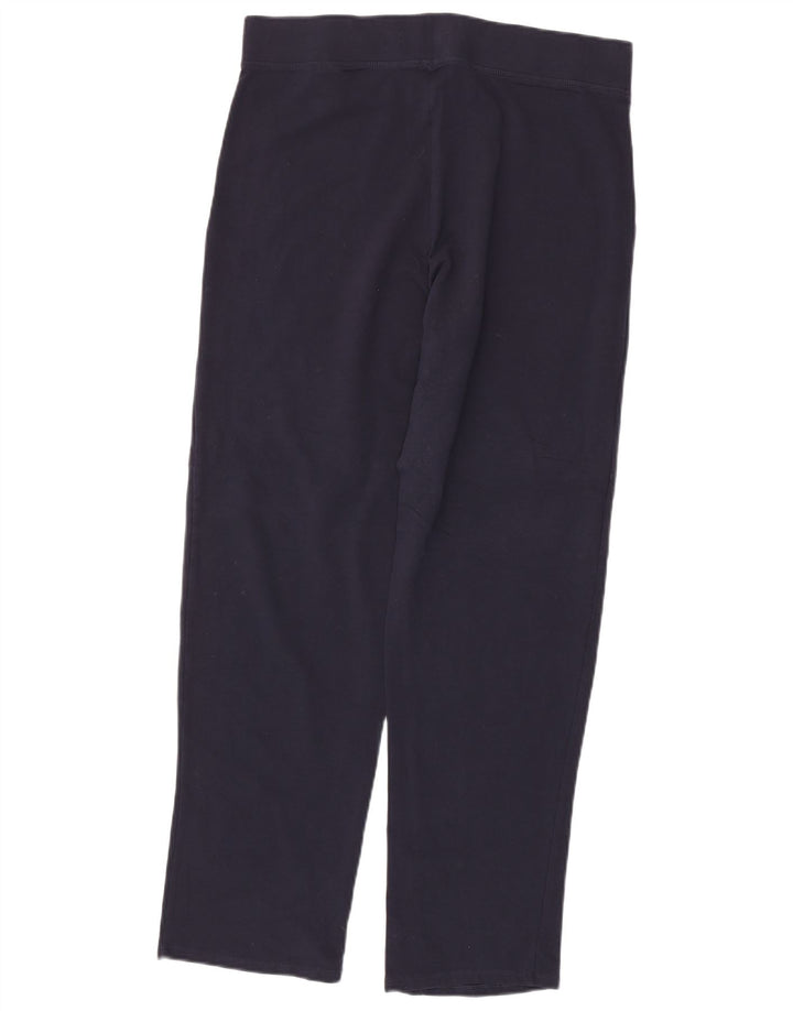 Marks & Spencer Pantalones cortavientos para mujer UK 46 Large Azul marino Algodón
