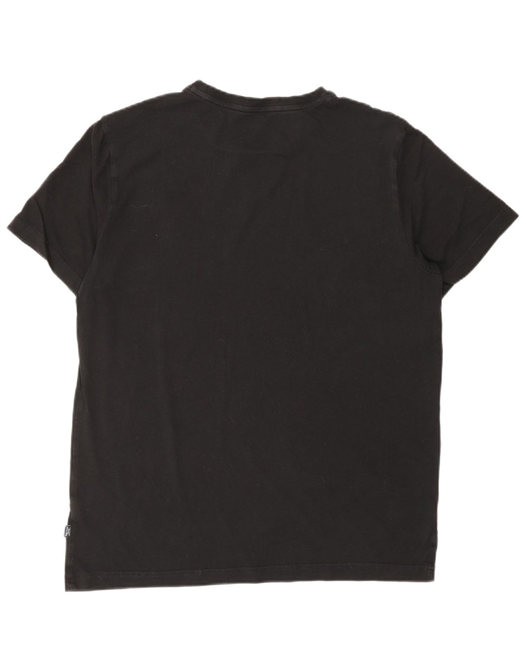 PUMA Camiseta gráfica para hombre Top mediano negro