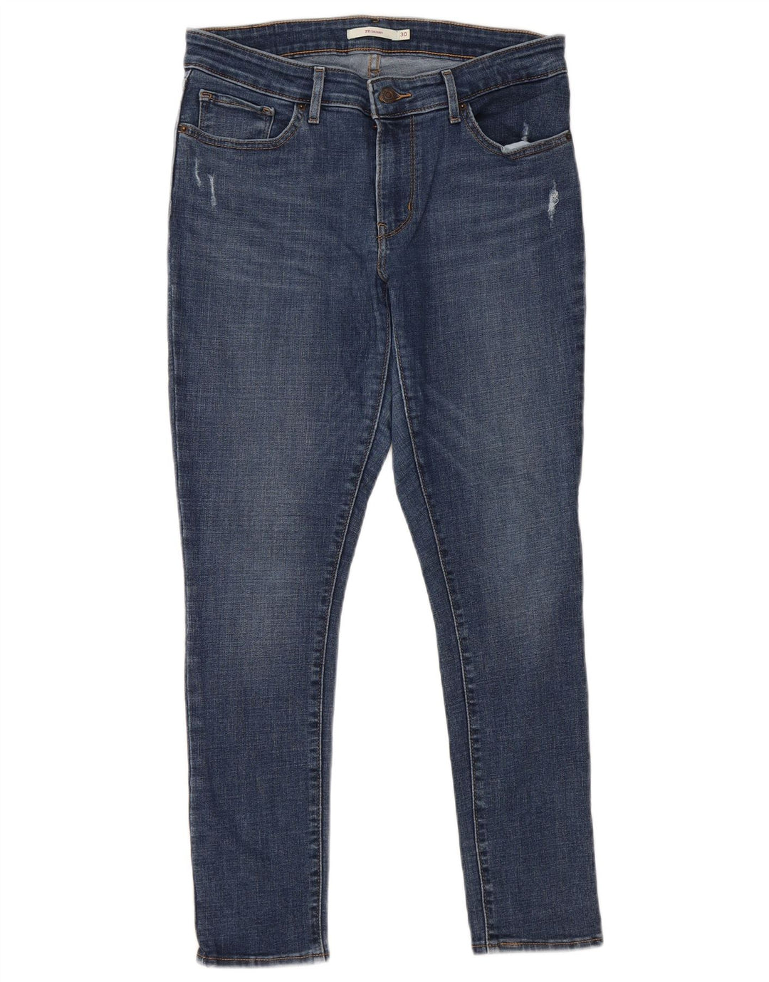 LEVI'S Vaqueros pitillo 711 para mujer W30 L28 Algodón azul
