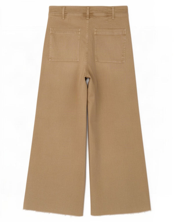 Zara Mujer The Marine Vaqueros Rectos De Cintura Alta EU 44 XL W34 L29 Beige