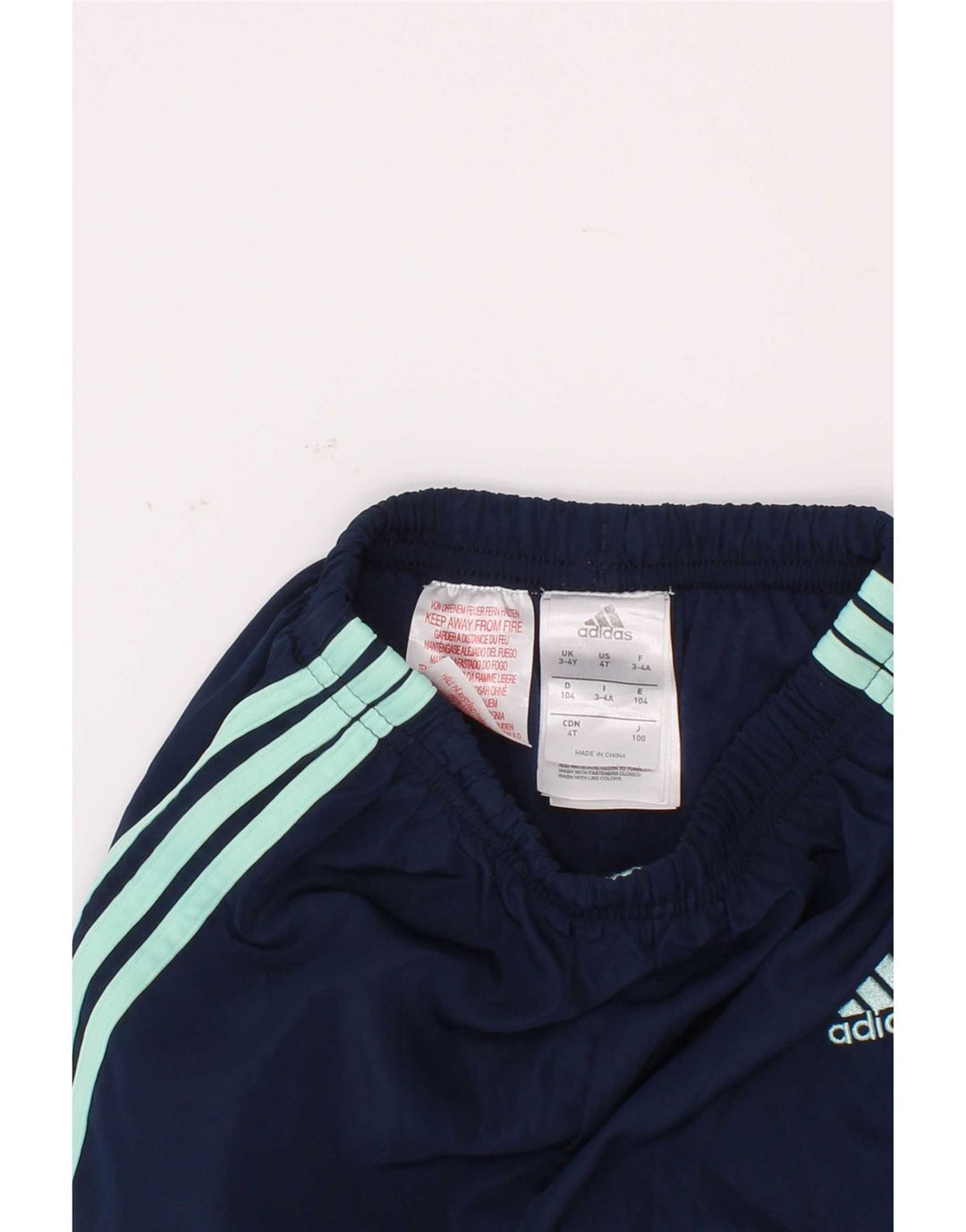 Adidas Pantalón Chándal Niño Joggers 3-4 Años Azul Marino Poliéster