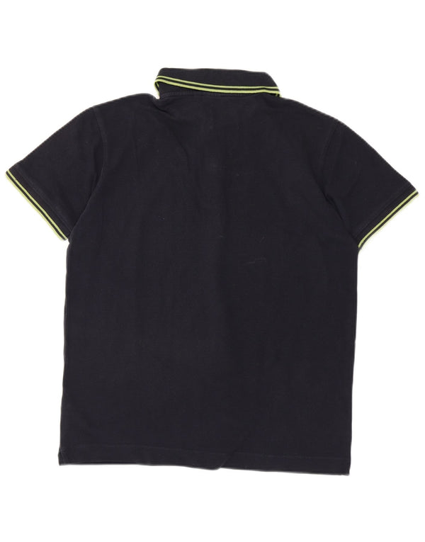 CALVIN KLEIN Polo para hombre de algodón azul marino mediano