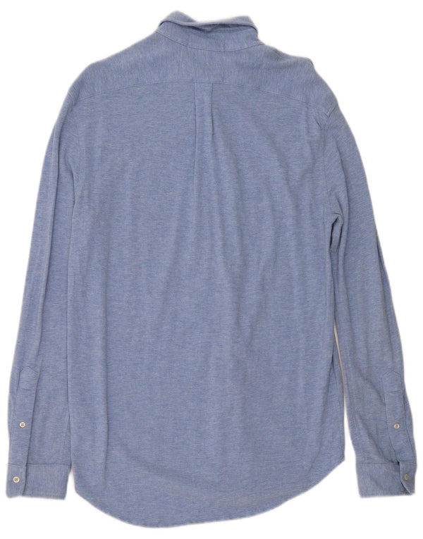 Camisa Ralph Lauren Hombre Pequeña Algodón Azul
