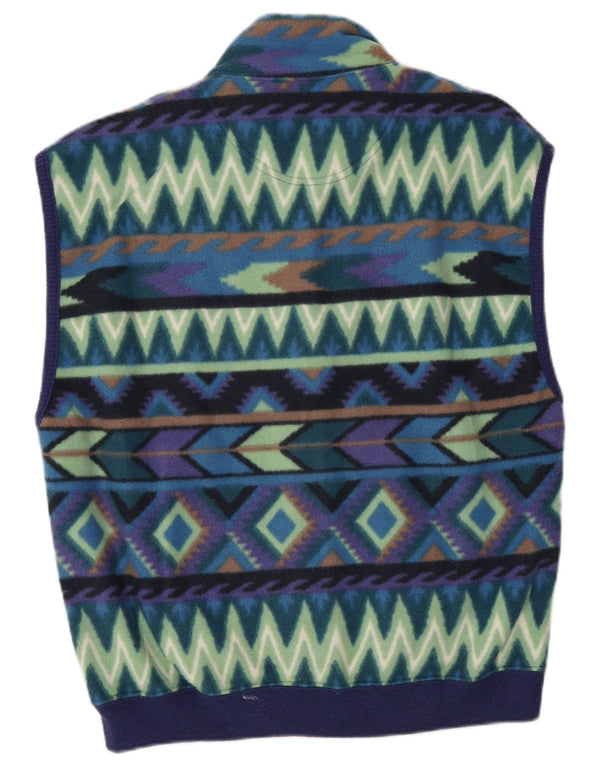 Sevres Chaleco Polar Hombre Pequeño Poliéster Geométrico Multicolor