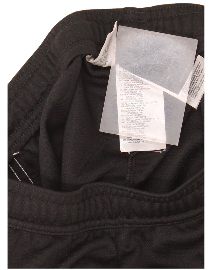Adidas Mens Climalite Chándal Pantalones Pequeños Negro Poliéster