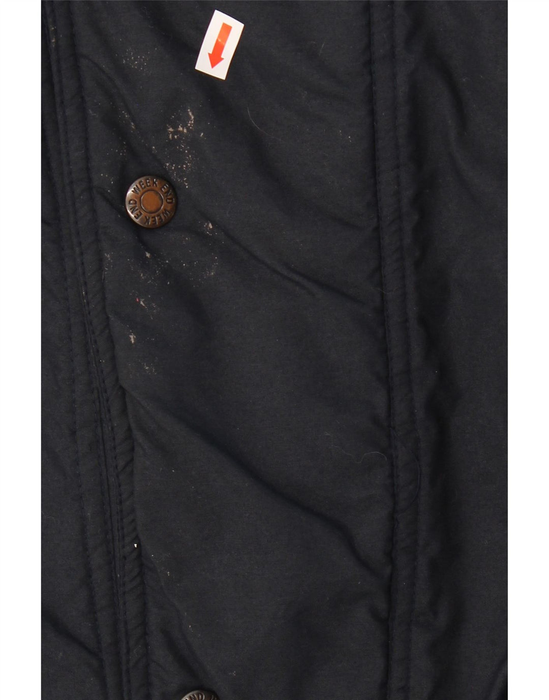 WEEKEND Chaqueta cortavientos con capucha de fin de semana para hombre UK 42 XL Azul marino