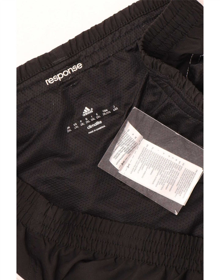 Adidas Mens Climalite Sport Shorts 2XL Negro Poliéster
