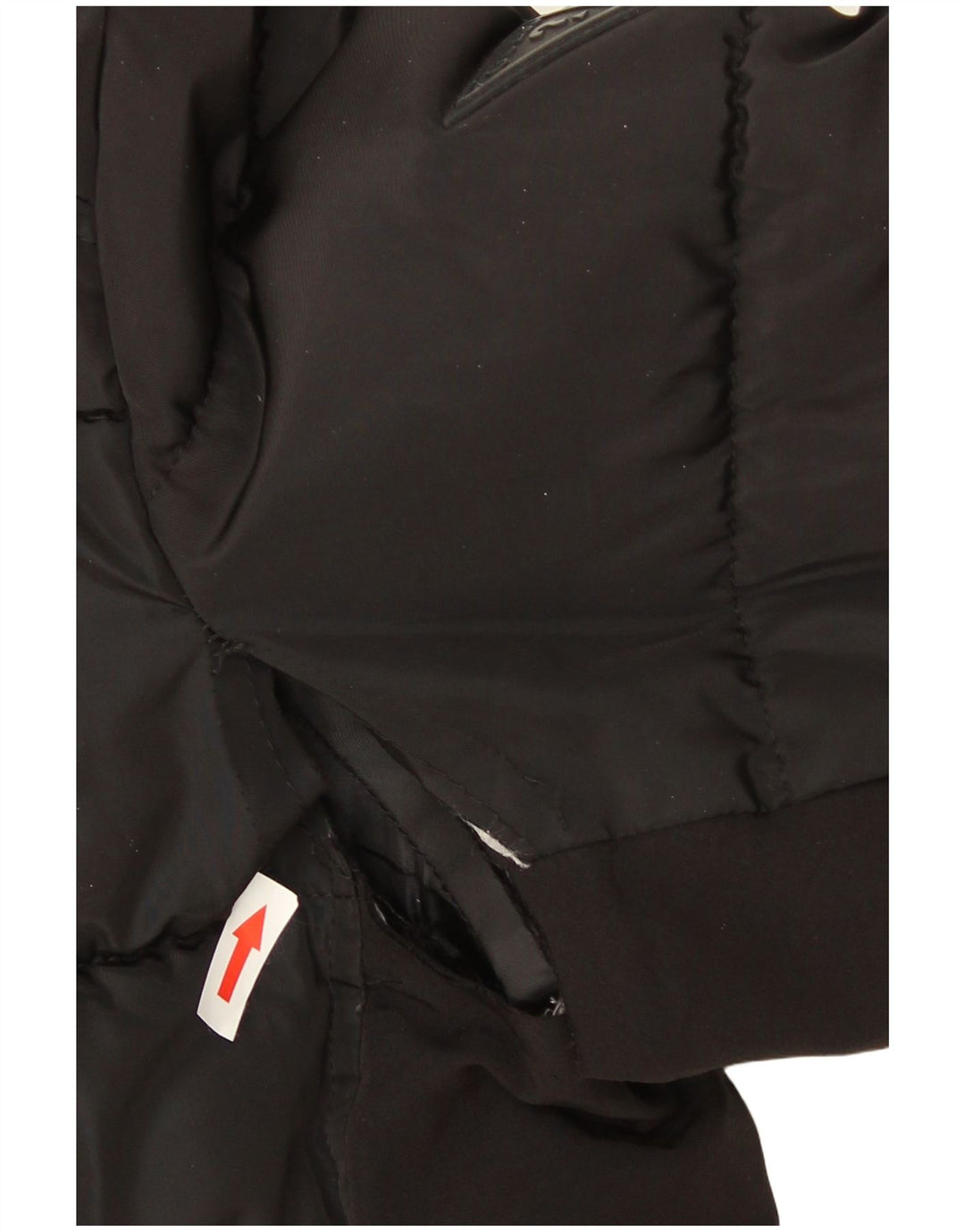 Guess Chaqueta acolchada con capucha para hombre UK 42 XL Poliéster negro