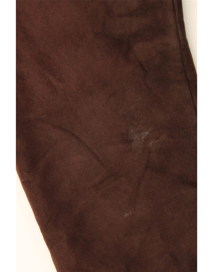 MARKS & SPENCER Chaqueta Sherpa para hombre UK 41/43 Grande Marrón Poliéster