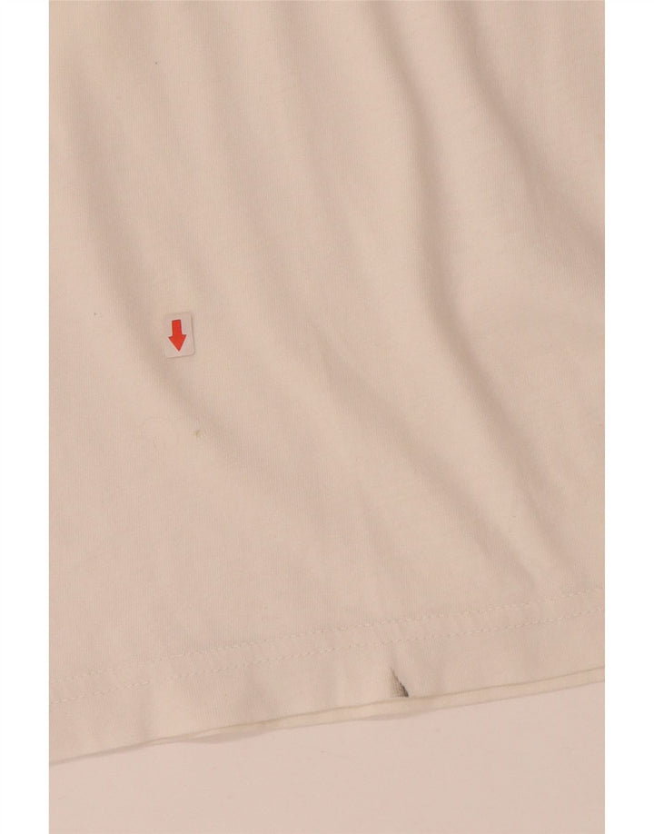 GANT Camiseta gráfica para hombre Top Large White Cotton