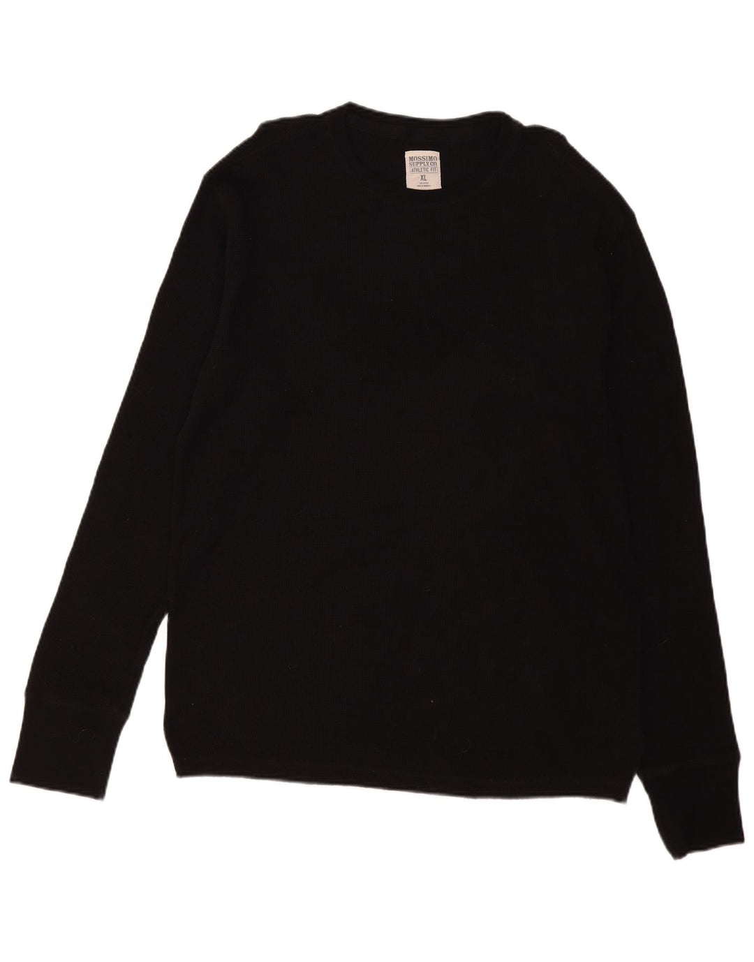 Mossimo Jersey De Cuello Redondo Hombre XL Negro Algodón