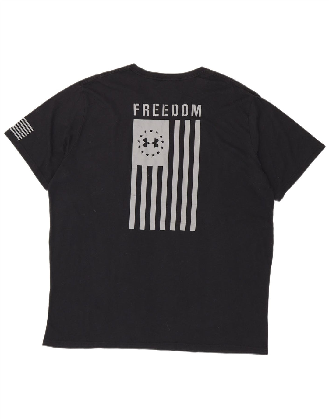 UNDER ARMOUR Camiseta gráfica Heat Gear para hombre Top 3XL Negro