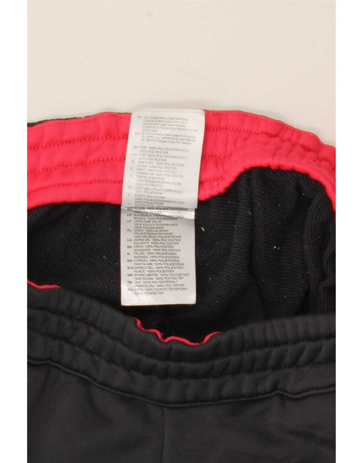Adidas Mujer Chándal Pantalones UK 10 Pequeño Gris Poliéster