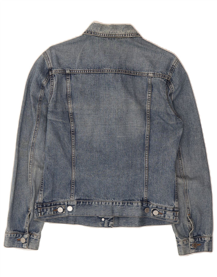 BENETTON Womens Denim Jacket UK 14 Medium Blue Vintage Benetton and Second-Hand Benetton from Messina Hembry 