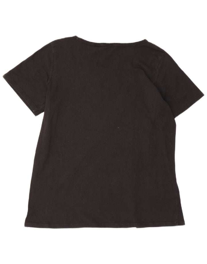 LEVI'S Camiseta para Mujer Top UK 20 2XL Negro