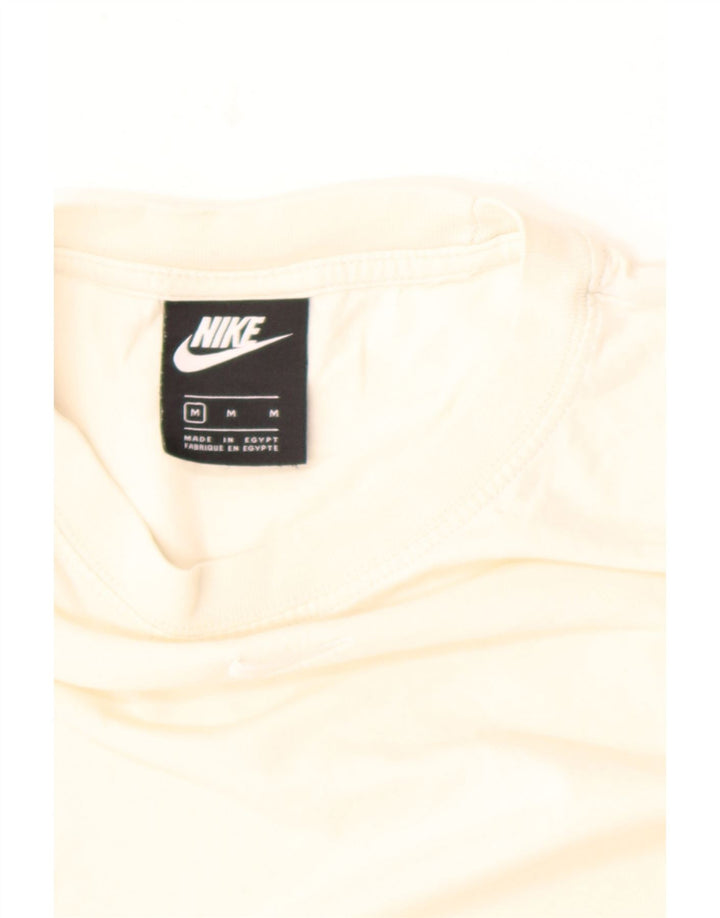 Camiseta Nike Hombre Manga Larga Mediano Blanco