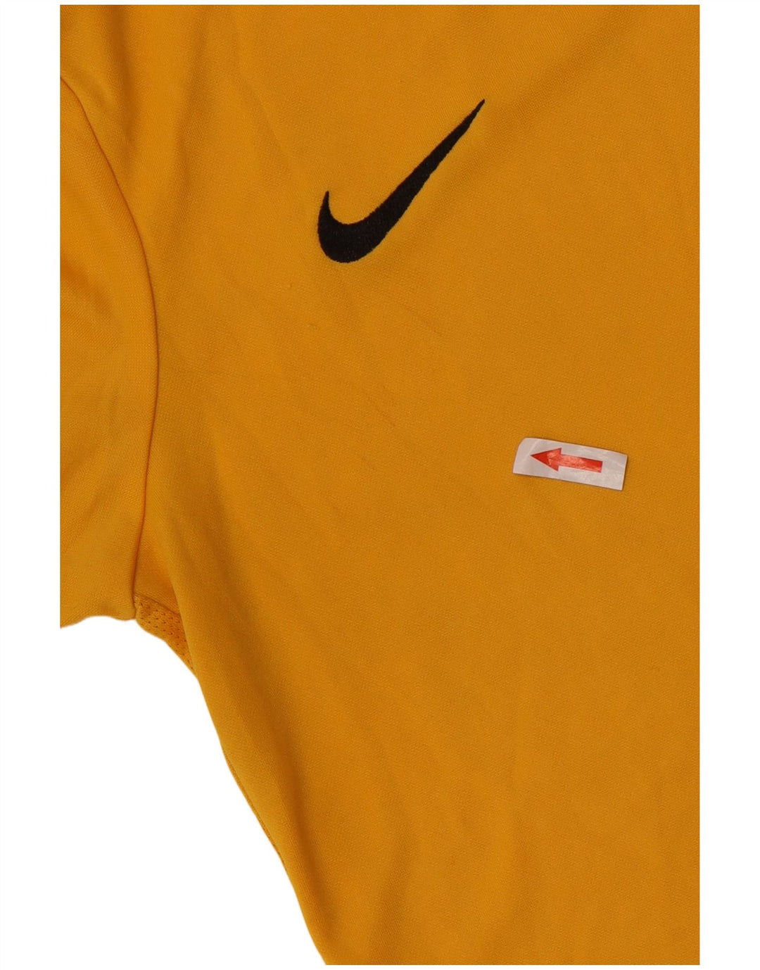 Nike Camiseta Dri Fit para niños 12-13 años Grande Amarillo Poliéster