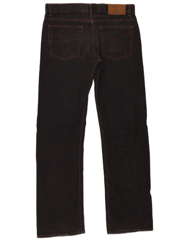 Calvin Klein Jeans rectos para hombre W32 L33 Algodón negro