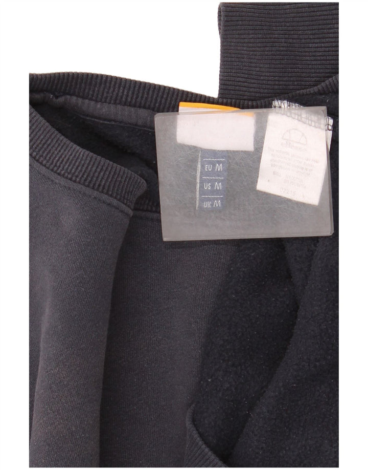 Ellesse Hombre Sudadera Jumper Medium Azul Marino Algodón