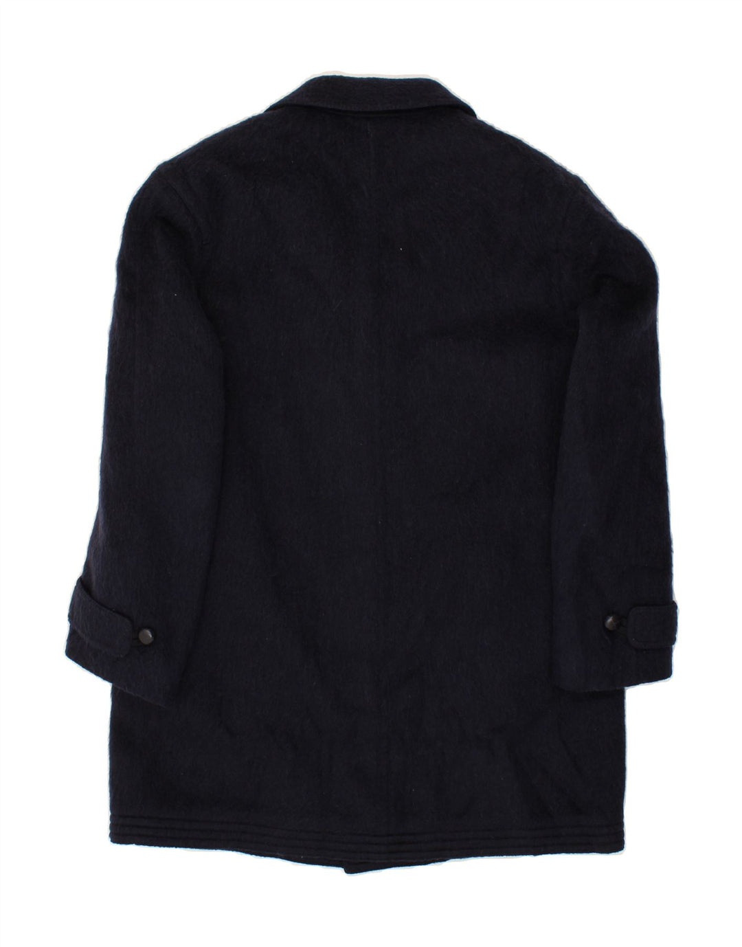 DOLOMITEN Abrigo para hombre UK 38 Medio Azul Marino Mohair