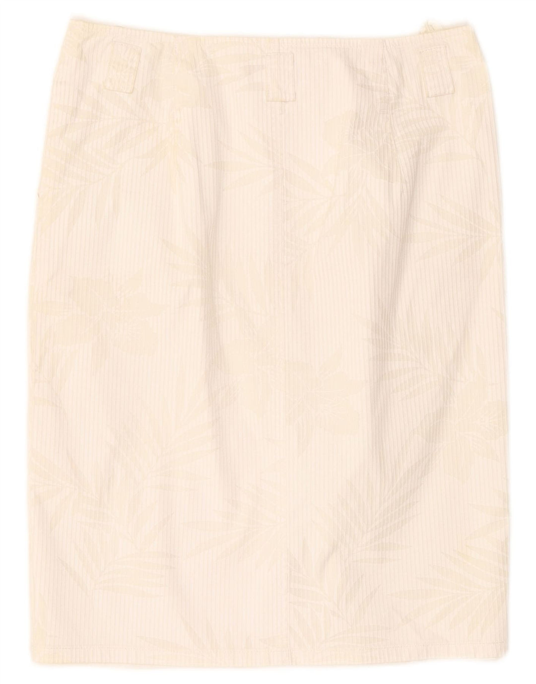 Taifun Falda Lápiz Mujer W28 Mediana Blanca Floral