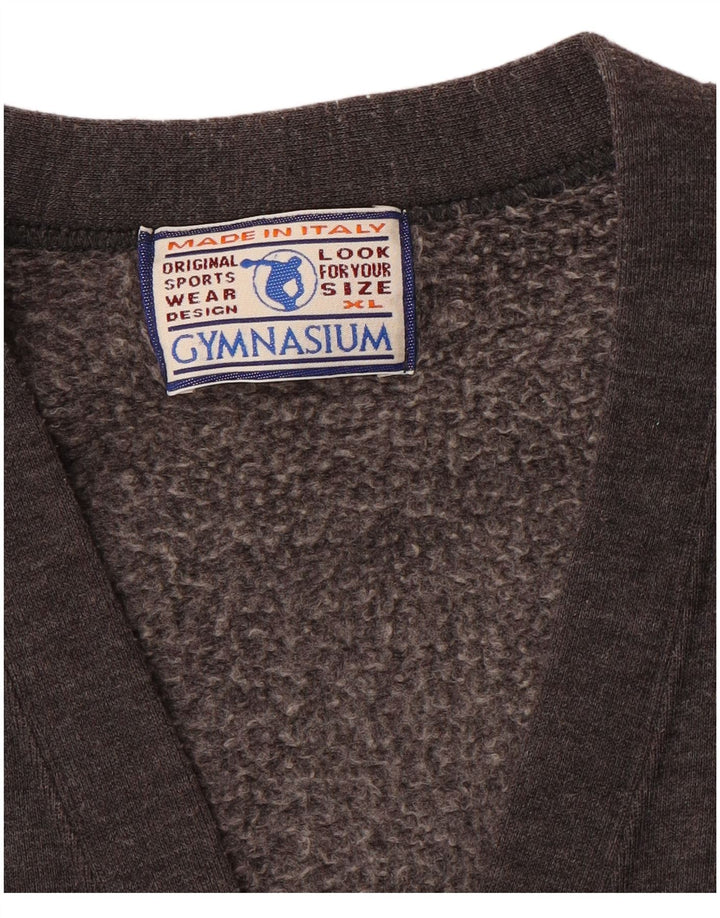 GYMNASIUM Cárdigan Hombre XL Gris