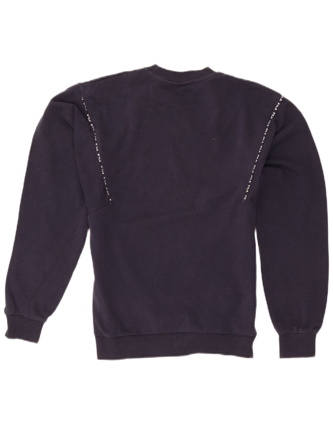 Fila Hombre Graphic Sudadera Jumper XS Azul Marino Algodón
