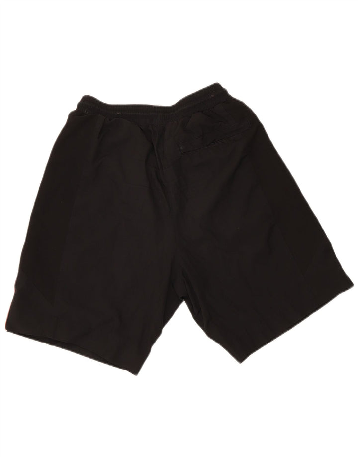 Puma Pantalones cortos deportivos para hombre pequeño poliéster negro