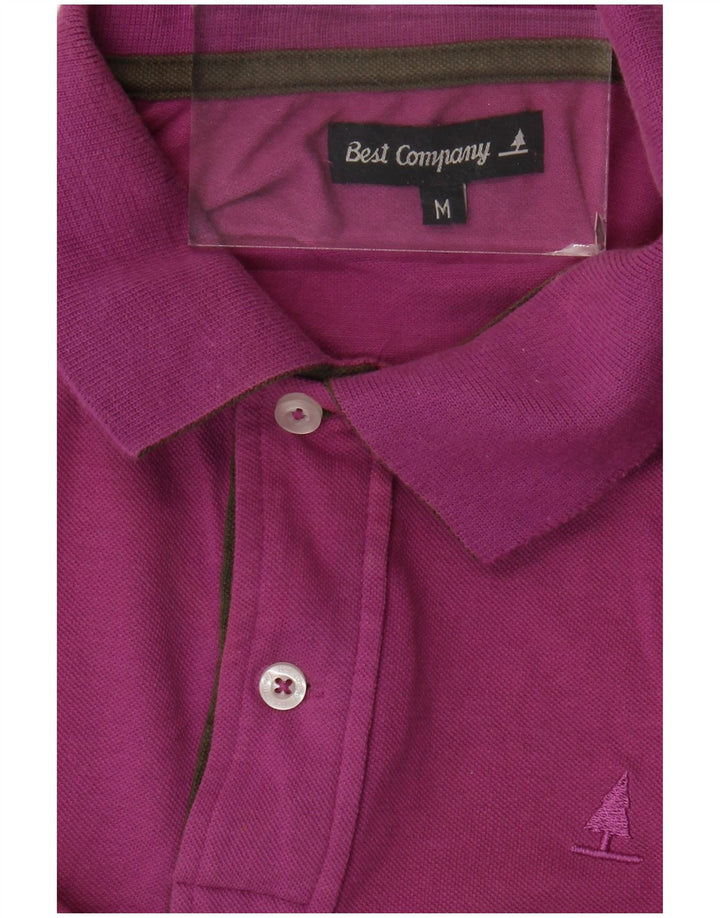 BEST COMPANY Polo para hombre rosa medio