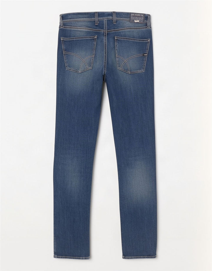 Vaqueros ajustados para hombre Gas W32 L34 Algodón azul