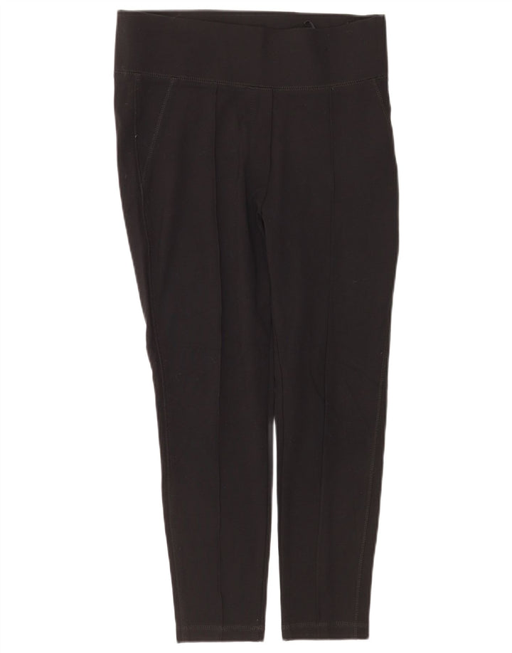 Marks & Spencer Leggings cortos para mujer UK 42 Viscosa negra mediana