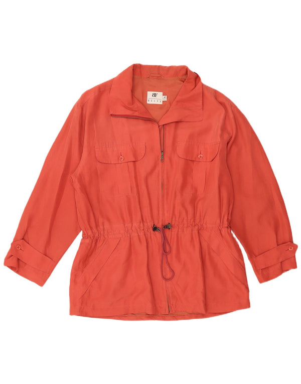 Belfe Chaqueta utilitaria para mujer IT 48 XL Seda naranja