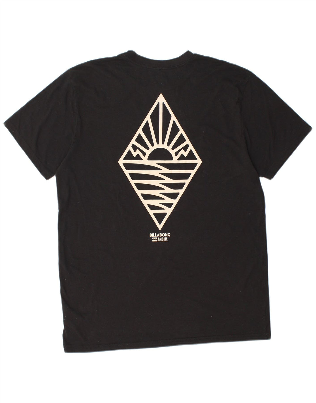 BILLABONG Camiseta con gráfico Recycler para hombre, talla grande, poliéster negro