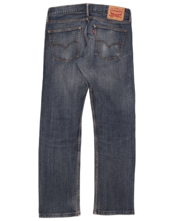 Levi's Hombre 514 Vaqueros Rectos W31 L30 Azul