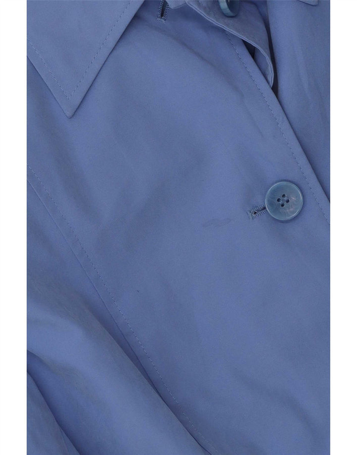 Marks & Spencer Chaqueta Bomber para Mujer UK 40 Grande Poliéster Azul