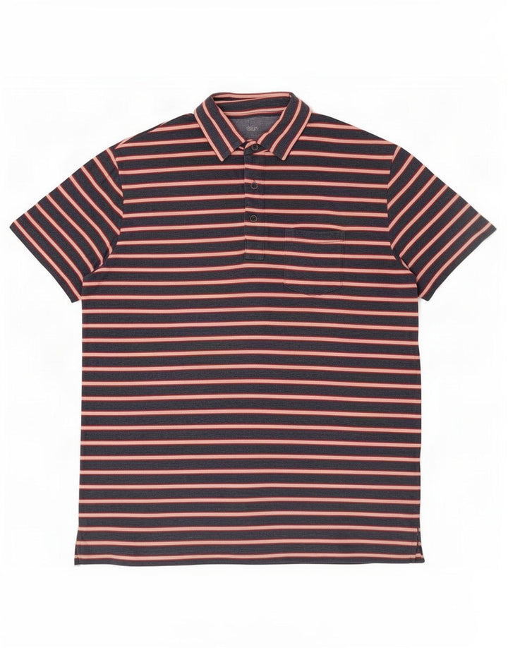 Polo Gap Hombre Azul Marino Mediano A Rayas